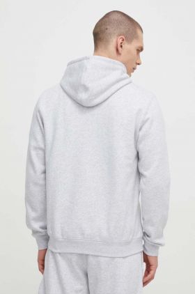 adidas Originals bluză bărbați, culoarea gri, cu glugă, cu imprimeu  IS2928