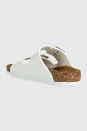 Birkenstock slapi copii Arizona Kids BF culoarea alb