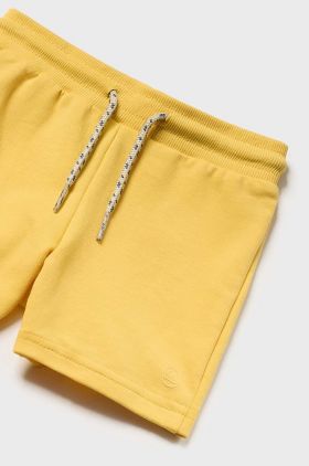 Mayoral pantaloni scurti bebe culoarea galben