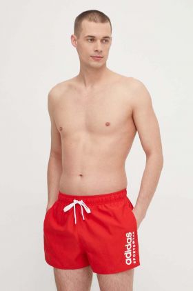 adidas pantaloni scurți de baie culoarea roșu IR6224