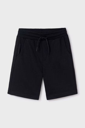 Mayoral pantaloni scurti copii culoarea negru