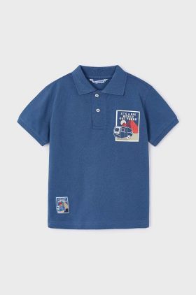 Mayoral tricou polo copii cu imprimeu