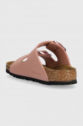 Birkenstock slapi copii Arizona Kids BFBC culoarea roz