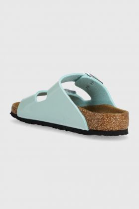 Birkenstock slapi copii Arizona Kids BF culoarea turcoaz