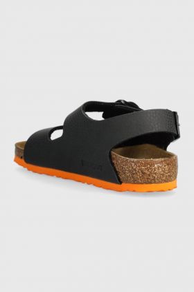 Birkenstock sandale copii Milano Kids BF culoarea negru