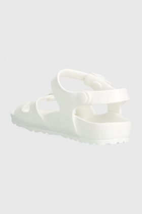 Birkenstock sandale copii Rio EVA Kids culoarea alb