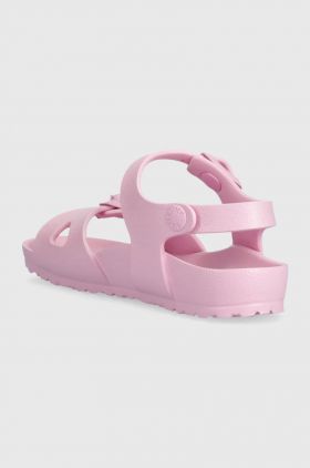 Birkenstock sandale copii Rio EVA Kids culoarea roz