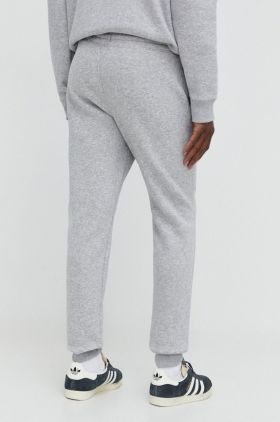 Hollister Co. pantaloni de trening culoarea gri, melanj