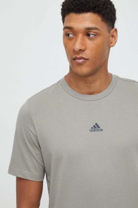 adidas tricou din bumbac TIRO bărbați, culoarea verde, cu imprimeu IS2872