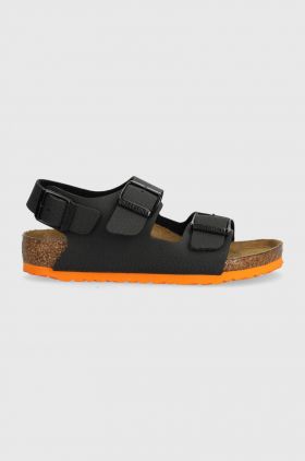 Birkenstock sandale copii Milano Kids BF culoarea negru