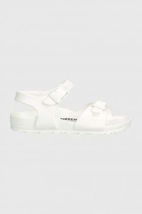 Birkenstock sandale copii Rio EVA Kids culoarea alb