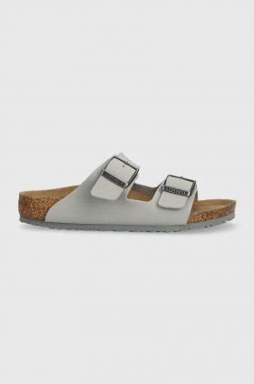 Birkenstock slapi copii Arizona Kids BFBC culoarea gri