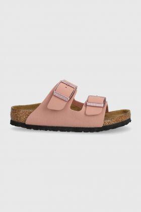 Birkenstock slapi copii Arizona Kids BFBC culoarea roz