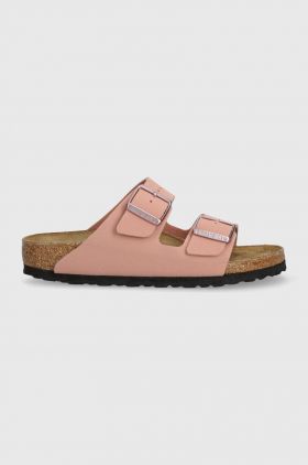 Birkenstock slapi copii Arizona Kids BFBC culoarea roz