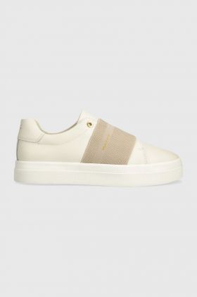 Gant sneakers din piele Avona culoarea bej, 28531450.G125