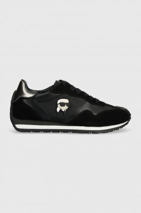 Karl Lagerfeld sneakers VELOCETTE culoarea negru, KL63930N
