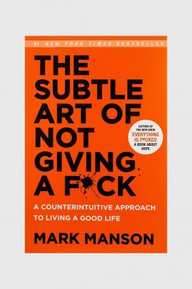 QeeBoo carte The subtle art of not giving a F*ck, Mark Manson, English