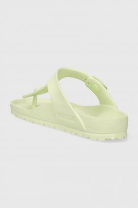 Birkenstock slapi Gizeh EVA culoarea verde, 1024508