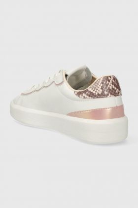 Pepe Jeans sneakers din piele PLS00006 culoarea alb, DOBBIE SEAL