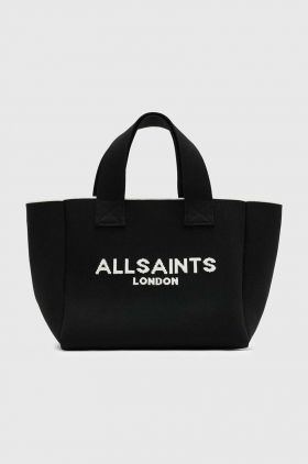 AllSaints poseta IZZY culoarea negru