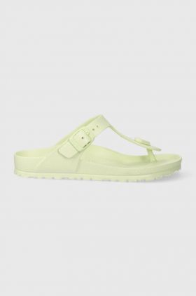 Birkenstock slapi Gizeh EVA culoarea verde, 1024508