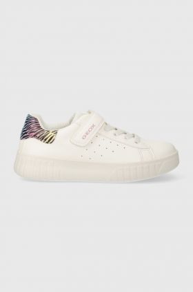 Geox sneakers pentru copii culoarea alb