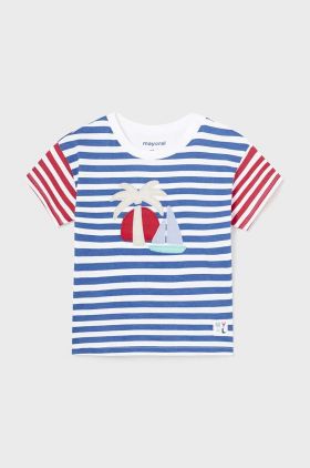 Mayoral tricou din bumbac pentru bebelusi modelator