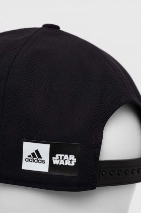 adidas Performance șapcă de baseball pentru copii x Star Wars culoarea negru, cu imprimeu