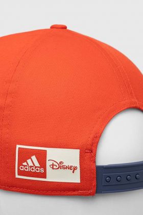 adidas Performance șapcă din bumbac pentru copii x Disney culoarea portocaliu, cu imprimeu