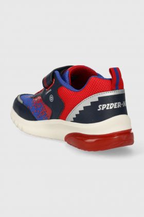 Geox sneakers pentru copii x Marvel, CIBERDRON culoarea rosu