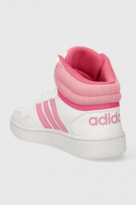 adidas Originals sneakers pentru copii HOOPS 3.0 MID K culoarea roz