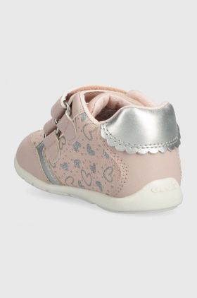 Geox sneakers pentru copii ELTHAN culoarea roz