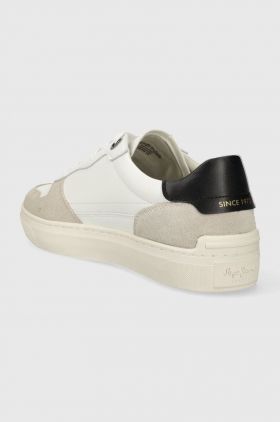 Pepe Jeans sneakers din piele PMS00008 culoarea bej, CAMDEN STREET M