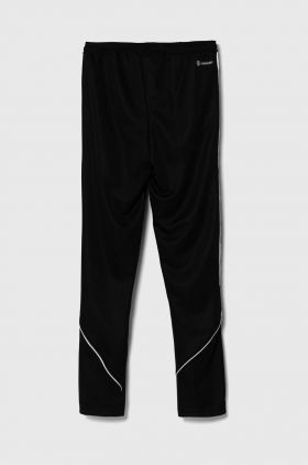 adidas Performance pantaloni de trening pentru copii TIRO23 L PNT Y culoarea negru, cu imprimeu