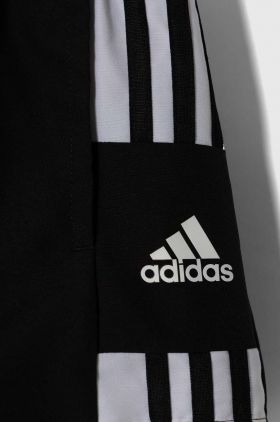 adidas Performance pantaloni scurti copii SQ21 DT SHO Y culoarea negru, talie reglabila