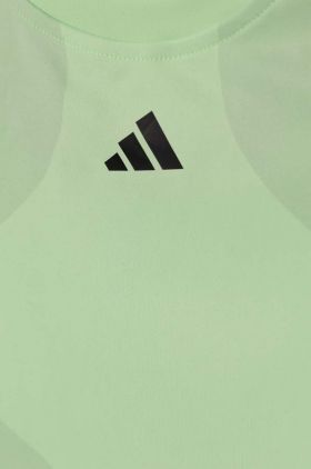 adidas Performance tricou copii culoarea verde, cu imprimeu