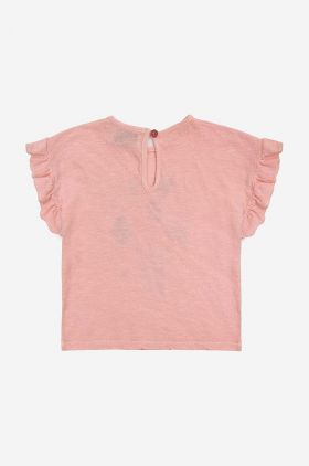 Bobo Choses tricou din bumbac pentru bebelusi culoarea roz