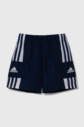 adidas Performance pantaloni scurti copii SQ21 DT SHO Y culoarea albastru marin, talie reglabila