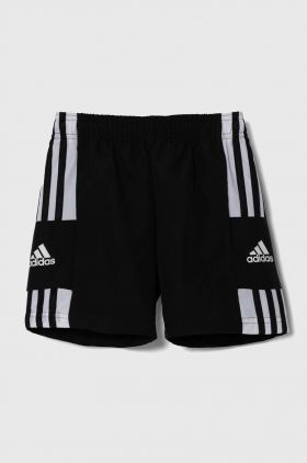 adidas Performance pantaloni scurti copii SQ21 DT SHO Y culoarea negru, talie reglabila