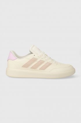 adidas sneakers COURTBLOCK culoarea bej IF6508