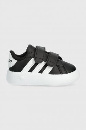 adidas sneakers pentru copii GRAND COURT 2.0 CF I culoarea negru