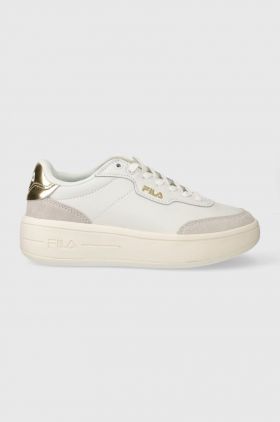 Fila sneakers din piele PREMIUM culoarea alb