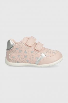 Geox sneakers pentru copii ELTHAN culoarea roz