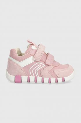 Geox sneakers pentru copii IUPIDOO culoarea roz