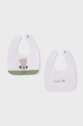 Mayoral Newborn bavetă reversibilă pentru copii 2-pack