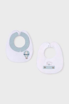 Mayoral Newborn bavetă reversibilă pentru copii 2-pack