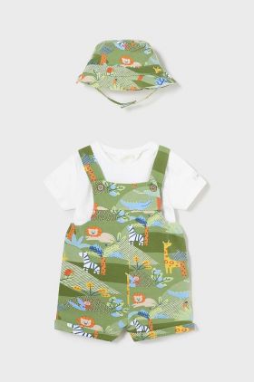 Mayoral Newborn compleu bebe culoarea verde