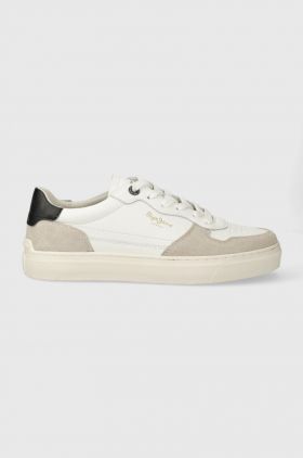 Pepe Jeans sneakers din piele PMS00008 culoarea bej, CAMDEN STREET M