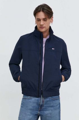 Tommy Jeans geacă bărbați, culoarea bleumarin, de tranziție DM0DM15382