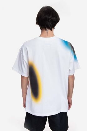 A-COLD-WALL* tricou din bumbac Hypergraphic SS T-shirt culoarea alb, cu imprimeu ACWMTS099-WHITE